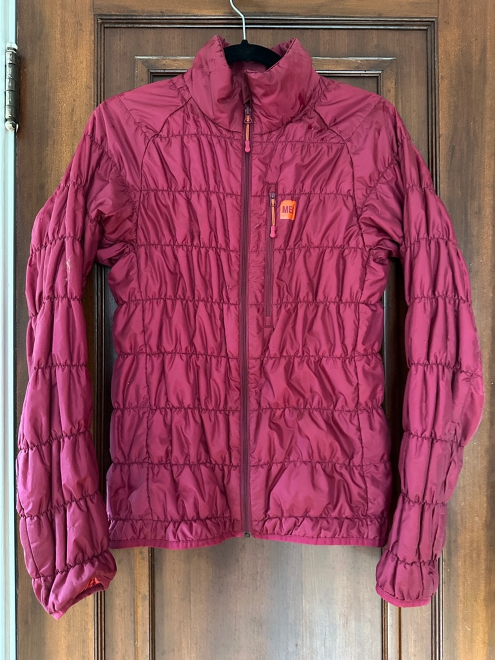 MEC Burgundy Quilted Lightweight Jacket